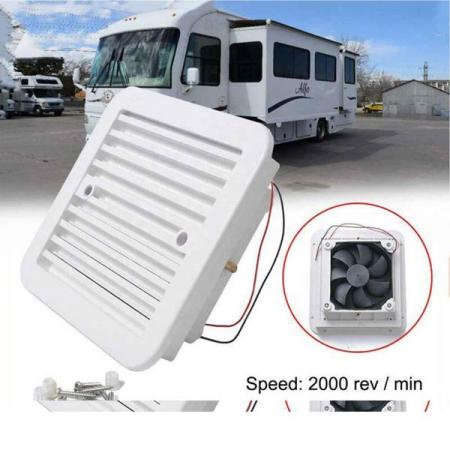 디바이스마트,EV 전기차/캠핑카/그린에너지 > 캠핑/보트 악세사리 > 벤트/해치/입수구,SMG,12V 에어 벤트 환기 배기 팬 방수 (화이트 강력) [TYE-AV002],에어벤트 / 12V / 0.3A / 205*185*70mm / 3000rpm / 화이트 / 강력