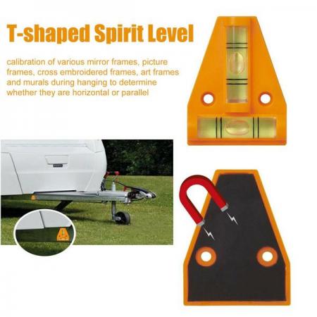 디바이스마트,EV 전기차/캠핑카/그린에너지 > 캠핑/보트 악세사리 > 기타 악세사리,SMG,T 형 수직 수평 조절기 (주황색) [TYE-TVL03],T형 수직 수평 조절기 / 오렌지 / 플라스틱 / 58*43mm