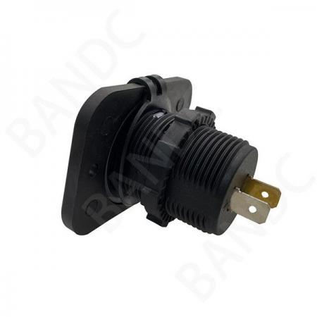 디바이스마트,EV 전기차/캠핑카/그린에너지 > 스위치/커넥터/릴레이 > 스위치홀더/패널,SMG,원형 어댑터 소켓 패널 마운트 (1구) [TYE-SS001],원형 소켓 1구 / 원형 어댑터용