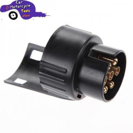 디바이스마트,EV 전기차/캠핑카/그린에너지 > 캠핑/보트 악세사리 > 트레일러잭/소켓,SMG,12V 플라스틱 트레일러 견인 어댑터 커넥터 7핀 13핀 [TYE-TA001],12V / 45*80mm / 13(F), 7(M)