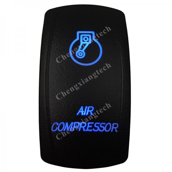 12V/24V 범용 5/7 핀 블루 LED 스위치 (AIR COMPRESSOR) [TYE-LS116]
