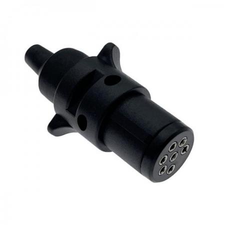 디바이스마트,EV 전기차/캠핑카/그린에너지 > 캠핑/보트 악세사리 > 트레일러잭/소켓,SMG,CVP 12V 7핀 트레일러 소형 플러그 (플라스틱 플러그) [TYE-TA005],플라스틱 / 12V / 7핀 / 플러그