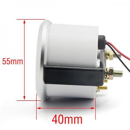 디바이스마트,EV 전기차/캠핑카/그린에너지 > 센서류 > 게이지,SMG,52mm LED 자동차 진공 게이지 VACCUME [TYE-LG011],10-15V / 0.3A / 52mm / 진공 계기 InHg / 화이트