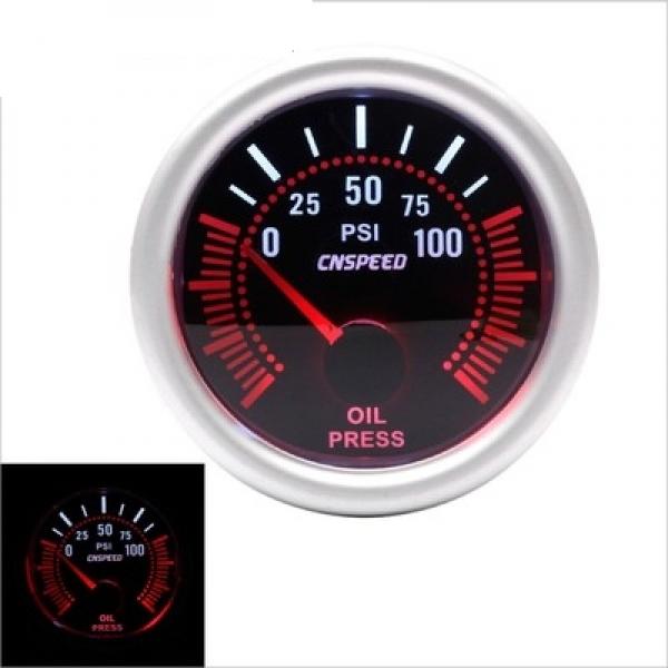 52mm 블랙 오일 압력 게이지 OIL PRESS [TYE-LG016]