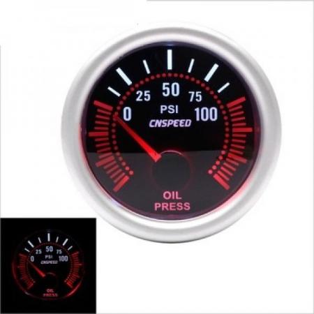 디바이스마트,EV 전기차/캠핑카/그린에너지 > 센서류 > 게이지,SMG,52mm 블랙 오일 압력 게이지 OIL PRESS [TYE-LG016],12V / 52mm / 오일 압력 / 블랙