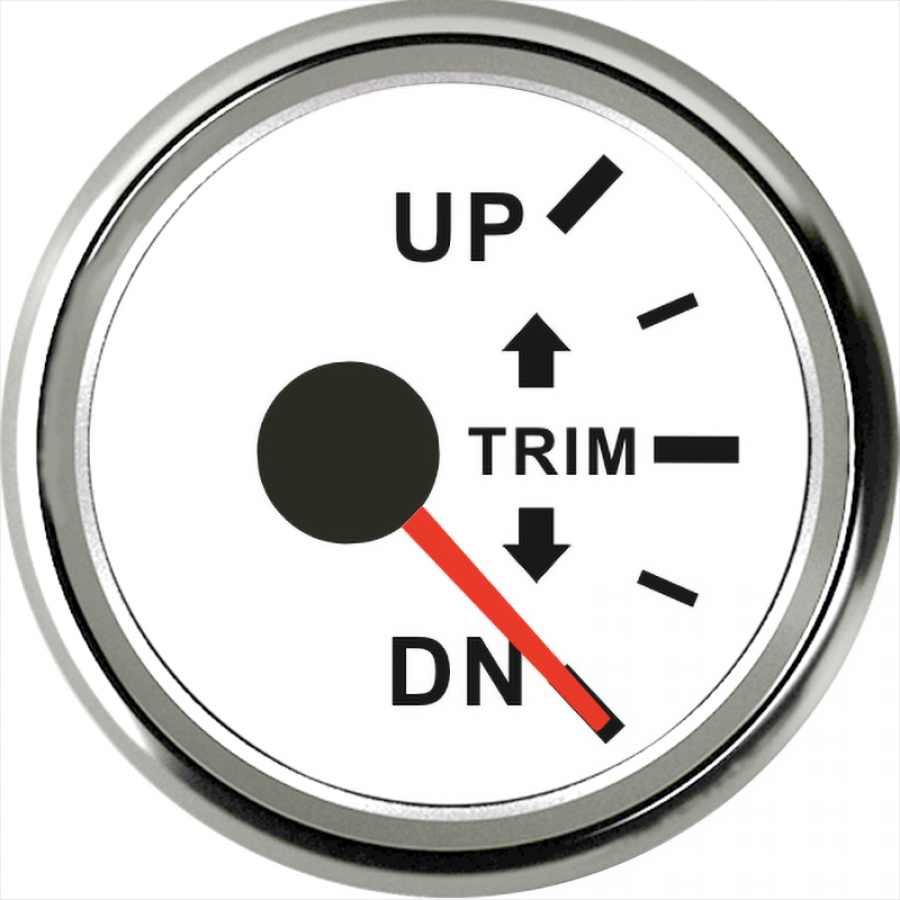 52mm lcd 트림 게이지 실버 / 화이트 (190옴) [TYE-LG030 ]