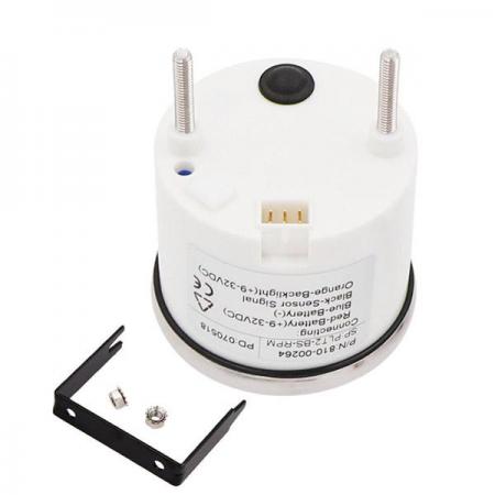 디바이스마트,EV 전기차/캠핑카/그린에너지 > 센서류 > 게이지,SMG,52mm 디지털 타코미터 + 아워 미터 빨간색 백라이트 (블랙) [TYE-LG033],IP67 / 9-32V / 52mm / 0-9999RPM / 블랙 / 타코미터+아워미터