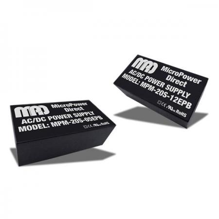 디바이스마트,전원/파워/배터리 > SMPS > On-Board 타입 > 1채널 (Single),MPD,MPM-20S-24EPB,AC/DC 파워모듈/입력전류 0.24~0.37(A)/출력전압 24(VDC)/출력전류 최대 833(mA)/출력파워 20(W)