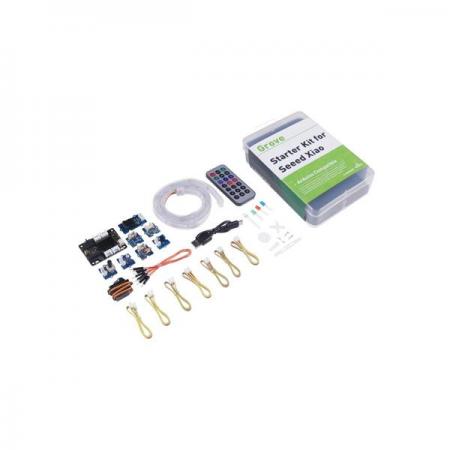 디바이스마트,오픈소스/코딩교육 > 파이썬/IoT 개발 보드 > Seeedstudio XIAO > XIAO 키트/액세서리,Seeedstudio,Seeed Studio XIAO Starter Kit [110010044],XIAO 시리즈 개발 보드의 기능 확장 / 광범위한 애플리케이션 지원 / 제어 가능한 추가 구성 요소 조립 / 특정 Seeed Studio XIAO 시리즈 과정 첨부