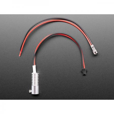 디바이스마트,LED/LCD > LED 인테리어조명 > 장식용 LED,Adafruit,Fiber Optic Light Source - 1 Watt - White [ada-4168],고출력 LED 클러스터 / 흰색 광섬유 광원 / 9~12V 및 100mA 전류로 전원을 공급해야 하며 금속 본체는 방열판 역할을 합니다