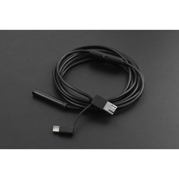 3-in-1 Waterproof USB Endoscope Inspection Camera [FIT0819]