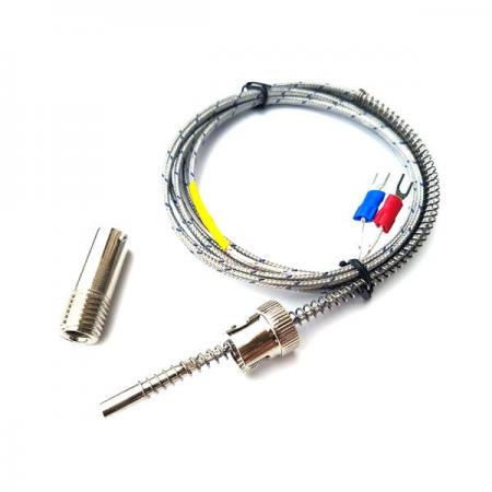 디바이스마트,센서 > 온도/습도/수위센서 > 온습도센서 부품,씨링크테크,RT-04K-BYT,열전대 : K type / 온도 측정범위 : 0~400℃ degree / 프로브 : Bayonet Compression Spring type