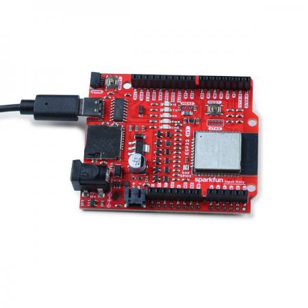 디바이스마트,오픈소스/코딩교육 > 파이썬/IoT 개발 보드 > ESP32,SparkFun,SparkFun IoT RedBoard - ESP32 Development Board [WRL-19177],ESP32 개발보드 / ESP32-D0WDQ6 칩 / 와이파이, 블루투스 / 저전력, 음성 인코딩, MP3 /  Qwiic Connect / USB-to-seria / / TLS 1.2 내장 / I2C /  운영체제 : LwlP가 있는 freeRTOS