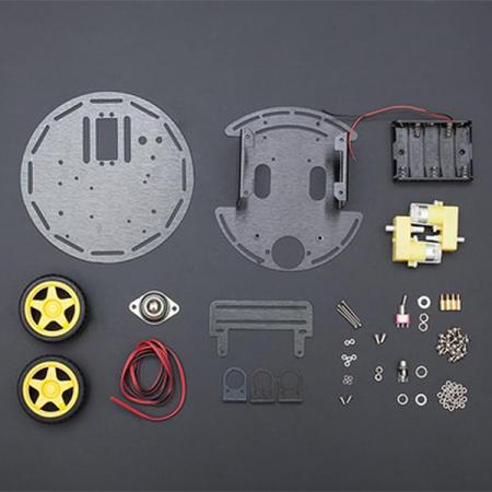 디바이스마트,오픈소스/코딩교육 > 아두이노 > 아두이노 교육용키트,DFROBOT,Turtle: 2WD Mobile Robot Platform for Arduino [ROB0005],Arduino용 2WD 모바일 로봇 개발 플랫폼 / 2개의 차동 드라이브 / 치수: 170mm(6.69인치) 직경 베이스 / 무게: 445g