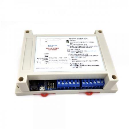 디바이스마트,MCU보드/전자키트 > 버튼/스위치/제어/RTC > 원격제어/무선컨트롤,라디오리써치,와이파이 컨트롤러 - WF022B(베이스쪽),와이파이와 앱을 이용한 제어(안드로이드) / 최신 저전력 KC인증을 받은 자체 개발 무선 모듈을 사용한 통신 / 근거리 제어 전용