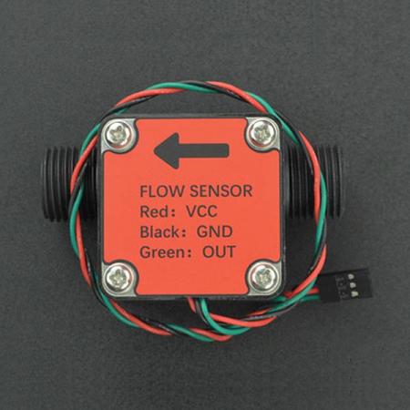 디바이스마트,센서 > 유량센서 > 유량센서,DFROBOT,Gravity: Liquid Flow Sensor (G3/4) [SEN0551],작동 전압: DC3.5-24V / 작동 전류: ≤10mA(DC5V) / 작동 온도 범위: -10°~70°C / 차원: 80*47*30mm/3.15*1.85*1.18" / 파이프 직경: G1/4