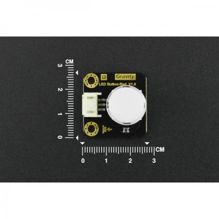 디바이스마트,MCU보드/전자키트 > 버튼/스위치/제어/RTC > 버튼/스위치/조이스틱,DFROBOT,Gravity: LED Button - Red [DFR0785-R],작동 전압: +3.3-5V(3.3V 권장) / 출력: 디지털 / 커넥터: PH2.0-3P / 차원: 27×26.5mm/1.06×1.04” / 사용 가능한 색상: 빨강, 노랑, 녹색, 파랑, 흰색
