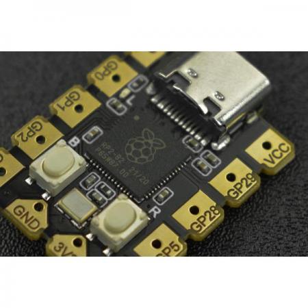 디바이스마트,MCU보드/전자키트 > 프로세서/개발보드 > 기타 MCU,DFROBOT,Beetle RP2040 Mini Development Board [DFR0959],MCU: 라즈베리 파이 RP2040 / 주요 주파수: 133MHz / 전원 공급 장치: DC 3.3V~5V / USB 인터페이스: TYPE-C /치수(패키지 제외): 27×20×4.91mm