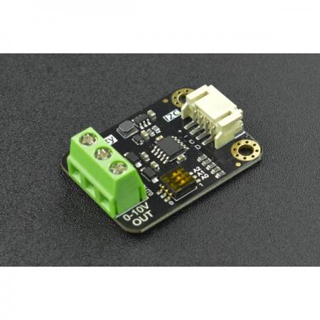 디바이스마트,MCU보드/전자키트 > 전원/신호/저장/응용 > ADC/DAC,DFROBOT,Gravity: 2-Channel I2C DAC Module (0-10V) [DFR0971],작동 전압: 3.3V~5V / I2C 인터페이스: PH2.0-4P / 출력 전압 오류: < 0.5% / 출력 전압의 선형성 오차: 0.1% / 전력 소비: < 4mA / 칩 유형: GP8403