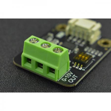 디바이스마트,MCU보드/전자키트 > 전원/신호/저장/응용 > ADC/DAC,DFROBOT,Gravity: 2-Channel I2C DAC Module (0-10V) [DFR0971],작동 전압: 3.3V~5V / I2C 인터페이스: PH2.0-4P / 출력 전압 오류: < 0.5% / 출력 전압의 선형성 오차: 0.1% / 전력 소비: < 4mA / 칩 유형: GP8403