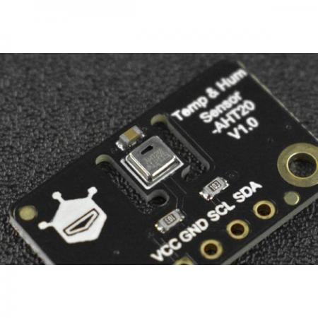 디바이스마트,MCU보드/전자키트 > 센서모듈 > 온도/습도 > 온습도겸용,DFROBOT,Fermion: AHT20 Temperature and Humidity Sensor (Breakout) [SEN0527],작동 전압: DC2V~5V / 출력 신호: I2C / I2C 주소: 0×38 / 차원: 30mm×20.5mm/1.18×0.81" /작동 범위: 0~100%RH / 응답 시간: 8초