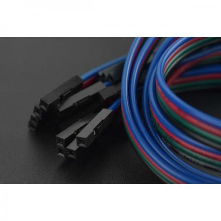 디바이스마트,케이블/전선 > 어셈블리 케이블 > 특수 커넥터 케이블,DFROBOT,4-Pin LED Strip Connector Cable-Single Head (5PCS) [FIT0866],LED 스트립 폭: 10mm / 철사 길이: 20cm / 작동 온도: -45℃~+105℃ / LED 스트립 두께: 0.2mm-0.3mm