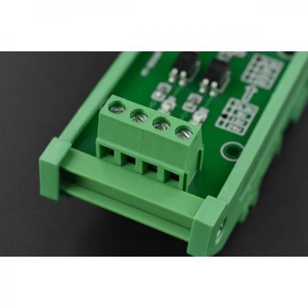 디바이스마트,MCU보드/전자키트 > 전원/신호/저장/응용 > 레벨컨버터/전압관리,DFROBOT,2-Channel Level Converter (12V to 5V)[DFR0912],입력 채널: 2채널 광커플러 절연 / 출력 신호: PNP 출력(NPN에서 PNP로 사용 가능) / 출력 전류: 각 채널에 대해 50mA 이하 / 표시기: SMD LED / 나사 구멍의 크기: 3mm