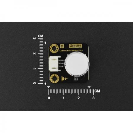 디바이스마트,MCU보드/전자키트 > 버튼/스위치/제어/RTC > 버튼/스위치/조이스틱,DFROBOT,Gravity: LED Button - White[DFR0785-W],작동 전압: +3.3-5V(3.3V 권장) / 커넥터: PH2.0-3P / 차원: 27×26.5mm/1.06×1.04”