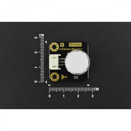 디바이스마트,MCU보드/전자키트 > 버튼/스위치/제어/RTC > 버튼/스위치/조이스틱,DFROBOT,Gravity: LED Button - Blue [DFR0785-B],작동 전압: +3.3-5V(3.3V 권장) / 커넥터: PH2.0-3P / 차원: 27×26.5mm/1.06×1.04”