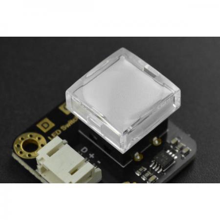 디바이스마트,MCU보드/전자키트 > 버튼/스위치/제어/RTC > 버튼/스위치/조이스틱,DFROBOT,Gravity: LED Switch - White [DFR0789-W],작동 전압: +3.3-5V(3.3V 권장) / 커넥터: PH2.0-3P / 차원: 27×26.5mm