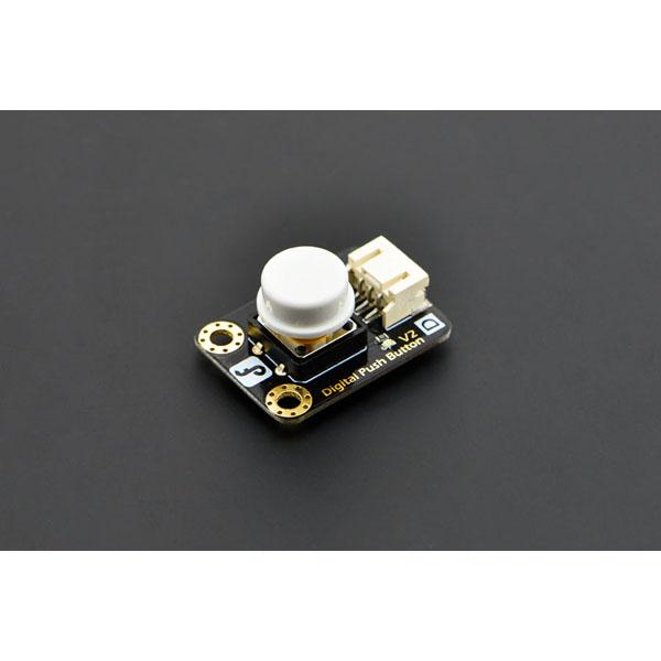 Gravity: Digital Push Button (White) [DFR0029-W]