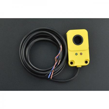 디바이스마트,센서 > 근접/라이다/레이다센서 > 근접센서 > 근접센서(기타 브랜드),DFROBOT,Ring Inductive Proximity Sensor (15mm Hole Diameter) [FIT0762],전압: 6-36V / 구멍 직경: 15mm / 감지 거리: 10mm / 탐지 대상: 금속 / 철사 길이: 약 2m / 작동 온도 및 습도: -25℃~65℃, 35-95%HR / 스위치 주파수: 300Hz