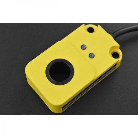 디바이스마트,센서 > 근접/라이다/레이다센서 > 근접센서 > 근접센서(기타 브랜드),DFROBOT,Ring Inductive Proximity Sensor (15mm Hole Diameter) [FIT0762],전압: 6-36V / 구멍 직경: 15mm / 감지 거리: 10mm / 탐지 대상: 금속 / 철사 길이: 약 2m / 작동 온도 및 습도: -25℃~65℃, 35-95%HR / 스위치 주파수: 300Hz