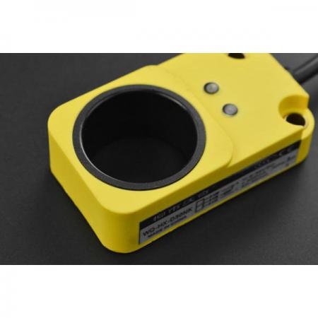 디바이스마트,센서 > 근접/라이다/레이다센서 > 근접센서 > 근접센서(기타 브랜드),DFROBOT,Ring Inductive Proximity Sensor (30mm Hole Diameter) [FIT0764],전압: 6-36V / 구멍 직경: 30mm / 감지 거리: 10mm / 탐지 대상: 금속 / 철사 길이: 약 2m / 작동 온도 및 습도: -25℃~65℃, 35-95%HR / 스위치 주파수: 300Hz