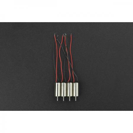 디바이스마트,기계/제어/로봇/모터 > 모터류 > DC모터 > 마이크로DC모터,DFROBOT,4PCS Coreless Micro Motor (6*14mm) [FIT0792],정격 전압: 3.7V / 정격 전류: 40mA / 속도: 55000rpm / 모터 길이: 14mm/0.55""  / 모터 직경: 6mm/0.24"