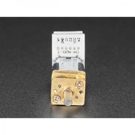 디바이스마트,기계/제어/로봇/모터 > 모터류 > DC모터 > 소형DC모터,Adafruit,N20 DC Motor with Magnetic Encoder - 6V with 1:50 Gear Ratio [ada-4638],N20 DC 모터 / 인코더 / 기어비 : 1:50 / 6V / 마그네틱 휠 / 횰 효과 센서