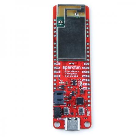 디바이스마트,MCU보드/전자키트 > 프로세서/개발보드 > ARM > Cortex-M33/M23,SparkFun,SparkFun AzureWave Thing Plus - AW-CU488 [DEV-19957],AW-CU488칩 / Realtek RTL8721DM / Real-M300 CPU(ARMv8-M, Cortex-M33) 및 Real-M200 CPU(ARMv8-M, Cortex-M23 / 아두이노