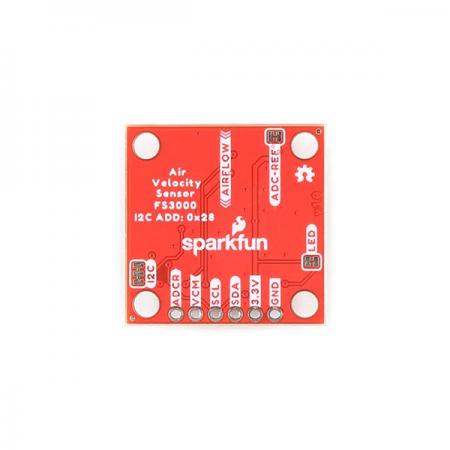 디바이스마트,MCU보드/전자키트 > 센서모듈 > 수위/빗물/PH/바람 > 바람/풍속센서,SparkFun,SparkFun Air Velocity Sensor Breakout - FS3000-1015 (Qwiic) [SEN-18768],FS3000-1015 / 0-15m/s(0-33.6mph) / MEMS 열전퇴 기반 센서 / 12비트 해상도 / 디지털 출력 / 고체, 열 절연 기술과 탄화규소 코팅으로 구성되어 마모 및 수분 응결로 부터 보호