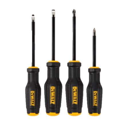 디바이스마트,수공구/전자공구/전동공구 > 작업공구 > 드라이버류 > 드라이버세트,디월트,스크류드라이버 4 PCS 세트 DWHT65101,구성: 십자 PH1, 십자 PH2, 일자 5mm, 일자 6.5mm