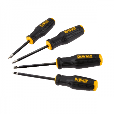 디바이스마트,수공구/전자공구/전동공구 > 작업공구 > 드라이버류 > 드라이버세트,디월트,스크류드라이버 4 PCS 세트 DWHT65101,구성: 십자 PH1, 십자 PH2, 일자 5mm, 일자 6.5mm