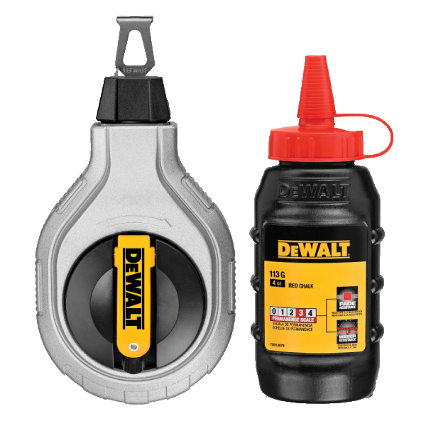 30m 레드 초크라인 세트 (분통 113g) DWHT47408-0