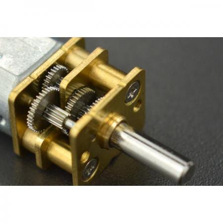 디바이스마트,기계/제어/로봇/모터 > 모터류 > DC기어드모터 > 브랜드(DFRobot) DC기어드모터,DFROBOT,Micro Metal DC Geared Motor (6V 50RPM 250g*cm) [FIT0579],감소 비율: 1:298 / 표준 작동 전압: 6V / 하중: 250g*cm / 스톨 전류: 430 ± 10% mA(최대) / 단일 무게: 약 10g 기계적 소음: ≤50dB(기어박스에서 약 10cm에서 측정)