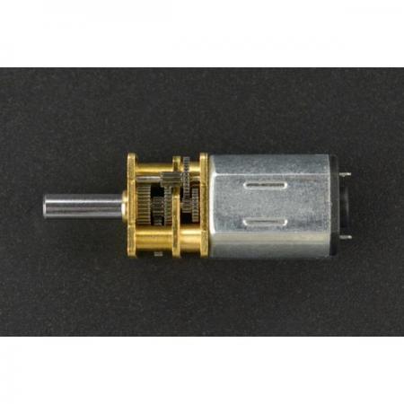 디바이스마트,기계/제어/로봇/모터 > 모터류 > DC기어드모터 > 브랜드(DFRobot) DC기어드모터,DFROBOT,Micro Metal DC Geared Motor (6V 50RPM 250g*cm) [FIT0579],감소 비율: 1:298 / 표준 작동 전압: 6V / 하중: 250g*cm / 스톨 전류: 430 ± 10% mA(최대) / 단일 무게: 약 10g 기계적 소음: ≤50dB(기어박스에서 약 10cm에서 측정)