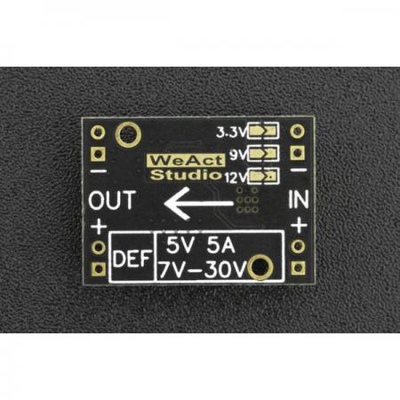 디바이스마트,MCU보드/전자키트 > 전원/신호/저장/응용 > 레벨컨버터/전압관리,DFROBOT,DC-DC Multi-output Buck Converter (3.3V/5V/9V/12V) [DFR1015],입력 전압: 7.5V~30V / 낮은 리플: 30mV / 납땜 구멍 피치: 2.54mm / 차원: 2.7cm*2cm(길이*폭)/1.06*0.79"