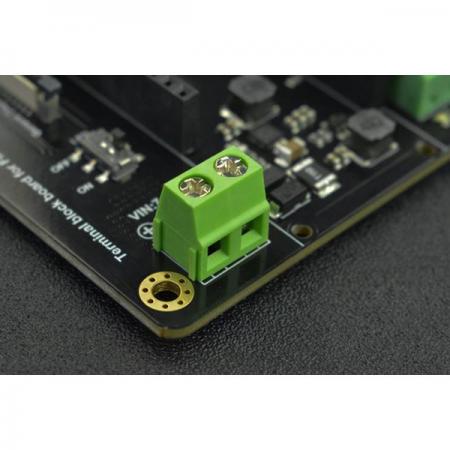 디바이스마트,MCU보드/전자키트 > 전원/신호/저장/응용 > 인터페이스/먹서,DFROBOT,Terminal Block Board for FireBeetle 2 ESP32-E IoT Microcontroller [DFR0923],외부 전압 입력: 7-24V / 스크린 포트: GDI / 포트 표시기 색상: 파란색, 빨간색 / 기본 ON 포트 표시기: 5V, 3.3V, D0, D1, D5, D6, A4, RST / 치수(패키지 제외): 61 x 93.5mm/2.40 x 3.68"