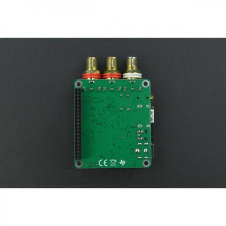 디바이스마트,오픈소스/코딩교육 > 라즈베리파이 > 라즈베리파이 확장보드/HAT,DFROBOT,DAC Audio Decoder Board for Raspberry Pi 3B+/ 4B [DFR0941],동축: PCM 32K - 192K/24Bit, DOP DOP64 / 광섬유: PCM 32K - 192K/24Bit, DOP DOP64 / 정격 전압: +5V / 정격 전류: 300mA / 널 차원: 56mm*65mm/2.20*2.56"