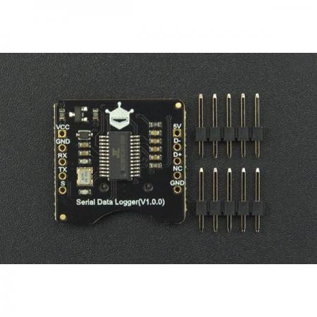 디바이스마트,오픈소스/코딩교육 > 아두이노 > 기타모듈,DFROBOT,Fermion: Serial Data Logger for Arduino [TEL0148 ],공급 전압: 3.3V~5V / 작동 전류: 23mA / USB 프로토콜: USB2.0 / 차원: 23.5*22.5mm/0.93*0.89"