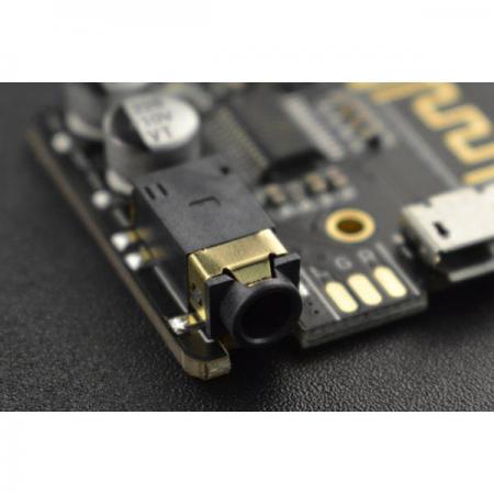 디바이스마트,MCU보드/전자키트 > 음악/앰프/녹음 > MP3/음악재생,DFROBOT,Bluetooth 5.0 Audio Receiver Board [DFR0718],전원 공급 장치 전압: 3.7V-5V / Bluetooth 버전: 5.0 / 전송 거리: 15m(가시) /  오디오 디코딩: WAV, APE, FLAC, MP3 / 크기: 30*30mm/1.18*1.18"