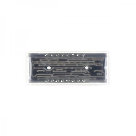 디바이스마트,LED/LCD > FND/도트매트릭스 > FND(세그먼트LED) > FND 모듈,SparkFun,14-Segment Alphanumeric Display - Red [COM-21217],14 세그먼트 디스플레이 / 빨간색 / 모든 종류의 숫자,문자 및 기호 표시 가능 / 양극 / 최대 순방향 전압 : 3.6V / 연속 순방향 전류 20mA / 크기 : 40mm x 11.95mm