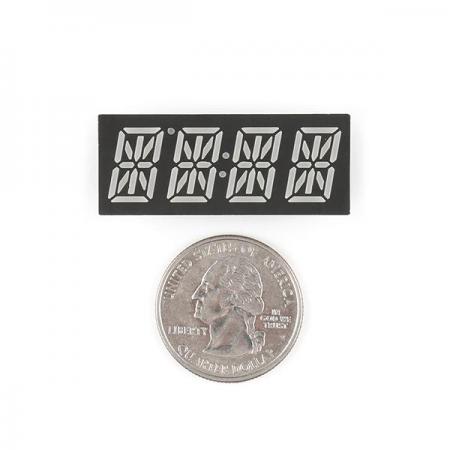 디바이스마트,LED/LCD > FND/도트매트릭스 > FND(세그먼트LED) > FND 모듈,SparkFun,14-Segment Alphanumeric Display - Blue [COM-21216],14 세그먼트 디스플레이 / 파란색 / 모든 종류의 숫자,문자 및 기호 표시 가능 / 양극 / 최대 순방향 전압 : 3.6V / 연속 순방향 전류 20mA / 크기 : 40mm x 11.95mm